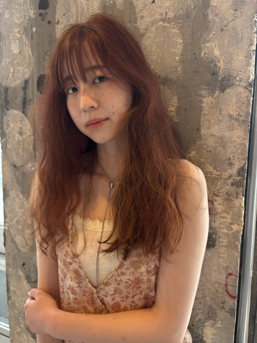 ロング カラー カット ヘアカラー ichika/福岡 /透明感カラー🤎のヘアスタイル