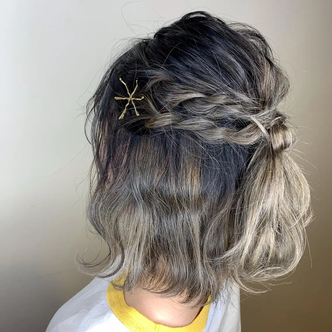 ミディアム カラー ヘアアレンジ LUXBE LUCE ひなののヘアスタイル