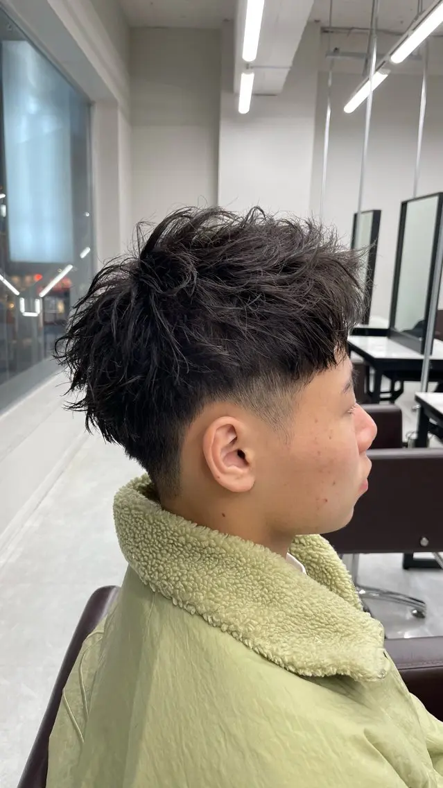 ショート パーマ メンズ メンズ特化AMITY SHINGOのヘアスタイル