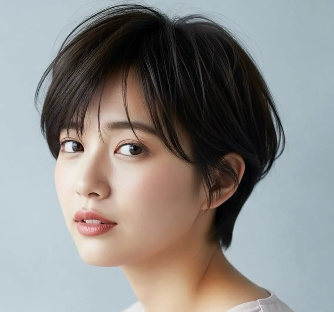ショート ショートヘア 🃏リンクスハート ♥️綿松彩乃♥️のヘアスタイル