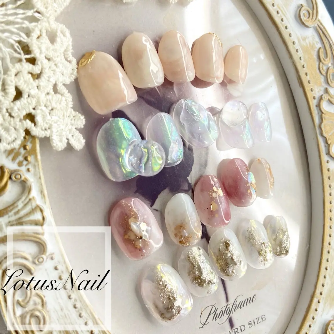 ネイル ニュアンスネイル Lotus Nailのネイルデザイン
