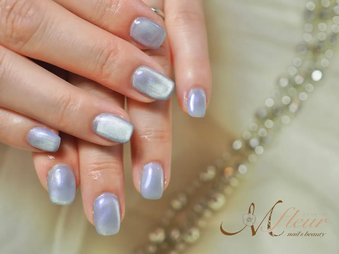 ネイル マグネットネイル saya M🌸💅✨のネイルデザイン