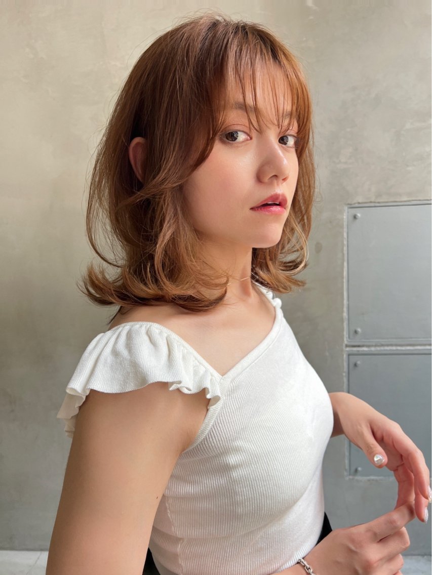 カット ヘアカラー トリートメント ✨店長/原宿/艶髪✨ 阿部凌太郎のヘアスタイル
