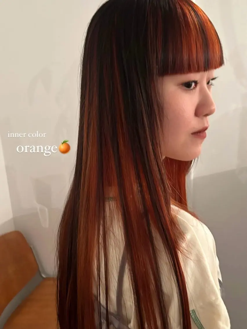 ロング ヘアカラー Terve. 水野 菜々香のヘアスタイル