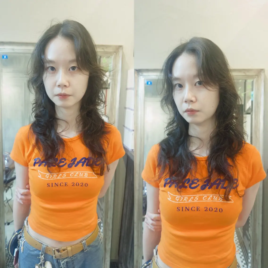 【ミニモ限定】カット+韓国風コテ巻きパーマの写真