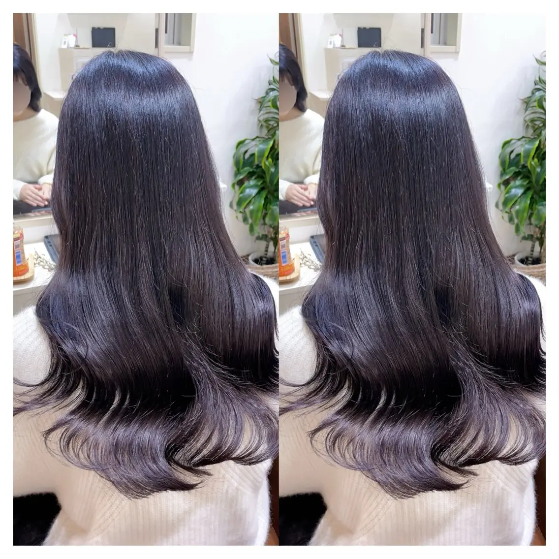 ロング カラー カット ヘアカラー トリートメント 村山 茉衣のヘアスタイル