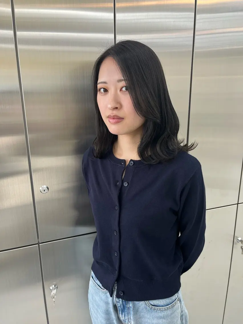 ミディアム YUIMARL岡山店 YUNOKA🦋🫧のヘアスタイル