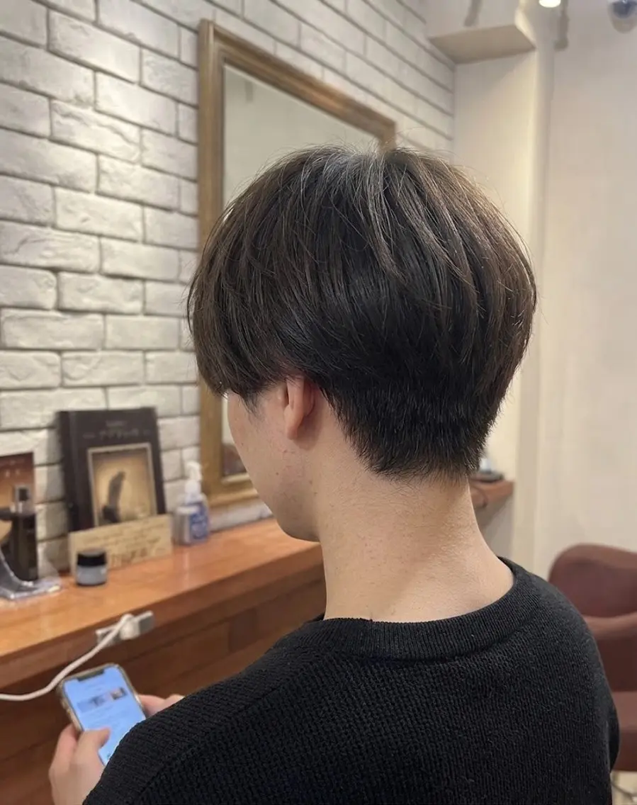 ショート メンズ マッシュ flencia 丸 和博|カットのヘアスタイル