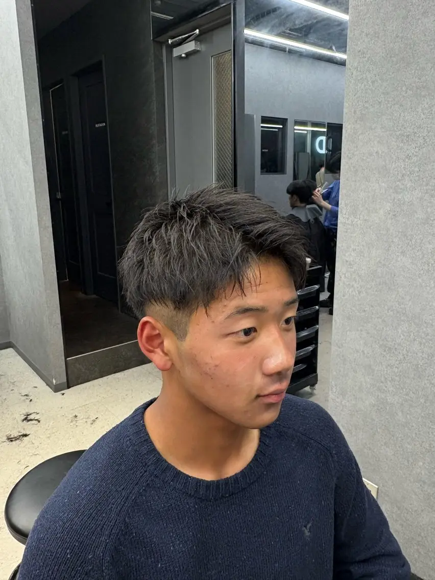メンズ メンズ特化 宮崎大弥のヘアスタイル