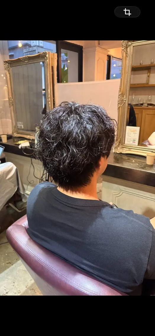 パーマ レイヤー/似合わせ カラー　大川 結羽のヘアスタイル