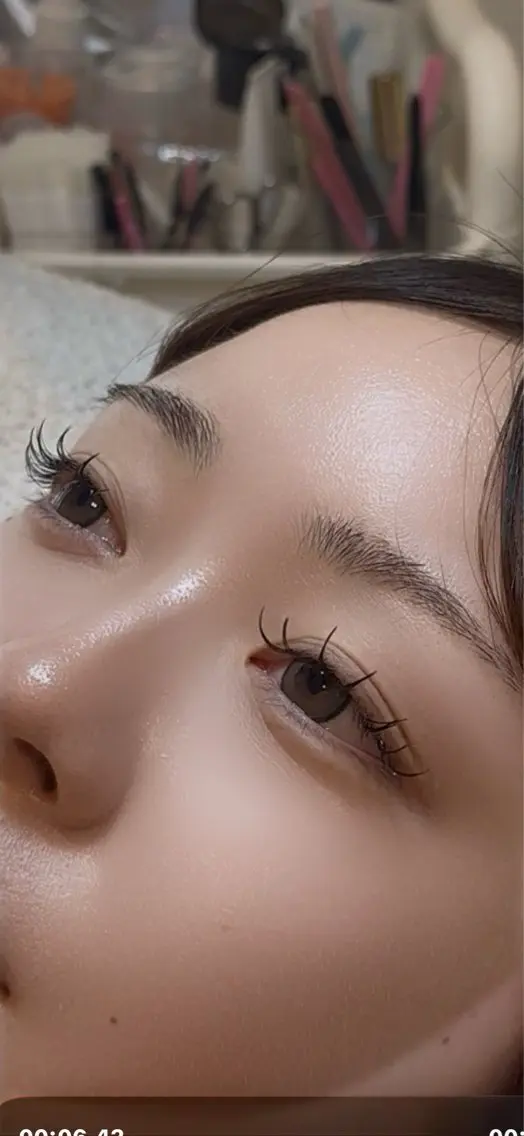 🌺7月限定🌺【カシミヤセーブル80本】束感コーティング仕上げ♬.*゚の写真