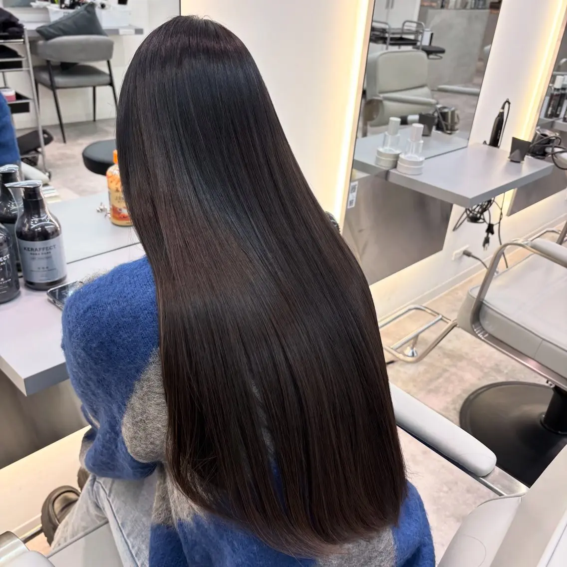 ロング ヘアカラー 🫧ボブカット🫧 AYANAのヘアスタイル