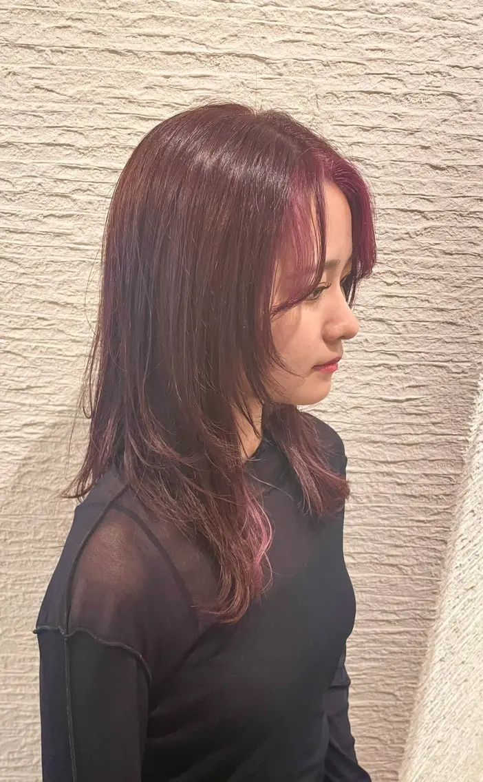 ミディアム ヘアカラー SHIAN✂️ 立川店たくのヘアスタイル