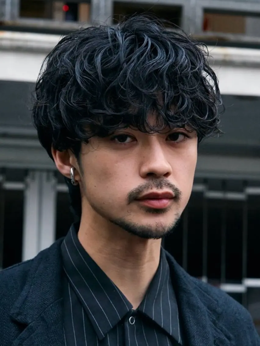 ショート パーマ メンズ カット パーマ メンズパーマ特化🔥 りょうのヘアスタイル