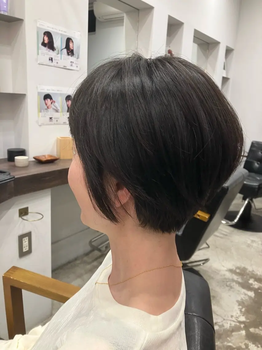 ショート ショートボブ ボブ ショートヘア Riant Meguのヘアスタイル