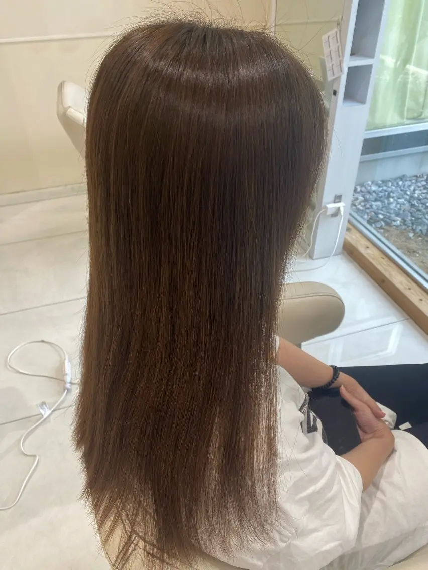 ロング カラー 中山 愛美莉のヘアスタイル