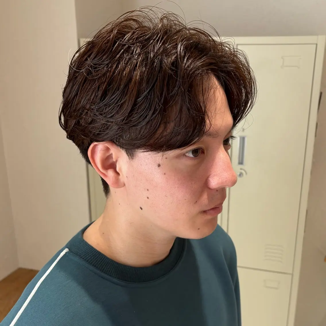 パーマ メンズ メンズパーマ ニュアンスパーマ パーマ シマダ ユウナのヘアスタイル