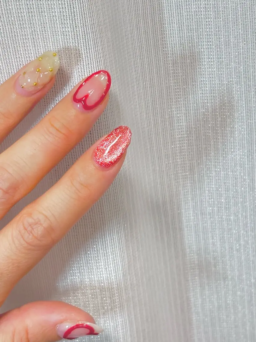 ネイル マグネットネイル Lino nailのネイルデザイン