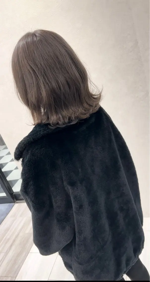 💫カット+透明感カラー+プレミアム髪質改善💫¥15000の写真