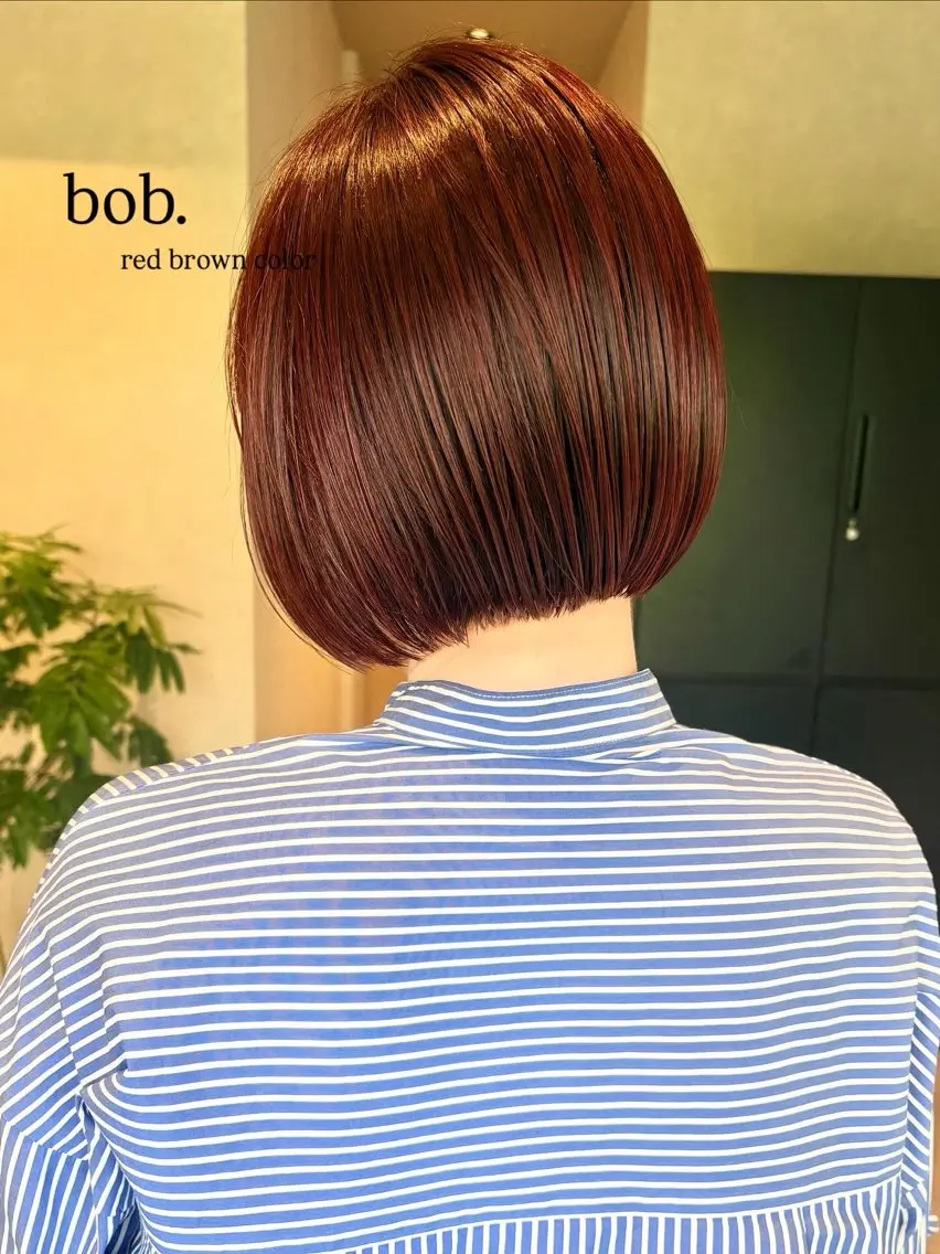 ショート ボブ カット ヘアカラー トリートメント 【ボブ/個室サロン】 癒し空間mimuraのヘアスタイル