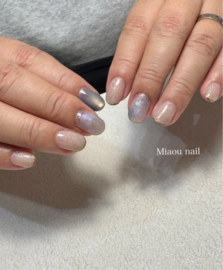 ネイル ハンドネイル Miaou nail ミャウ ネイルのネイルデザイン