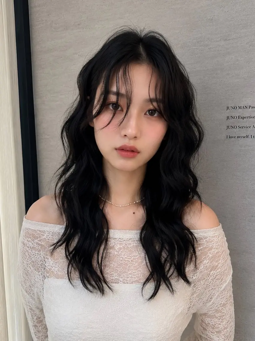 パーマ 本場韓国ヘア特化 아이비/Aibiのヘアスタイル