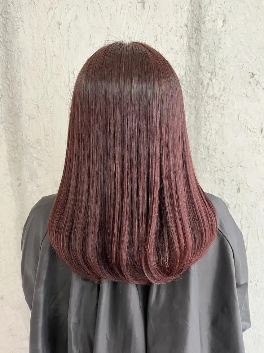 【満足度No.1】透明感ブリーチ無しダブルカラーの写真