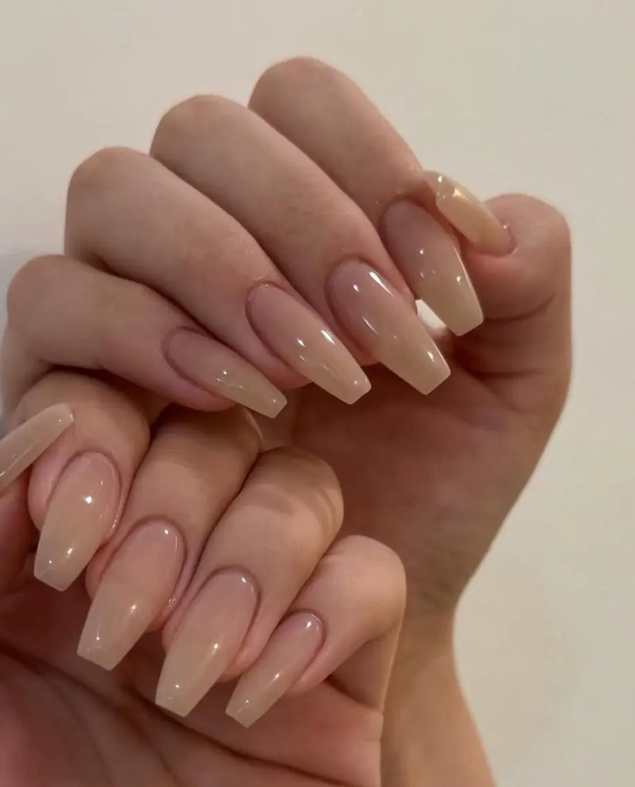 ネイル オーロラネイル フレンチネイル グラデーション 氷ネイル・うるうるネイル キラキラネイル ハンドネイル neco H.babynailのネイルデザイン