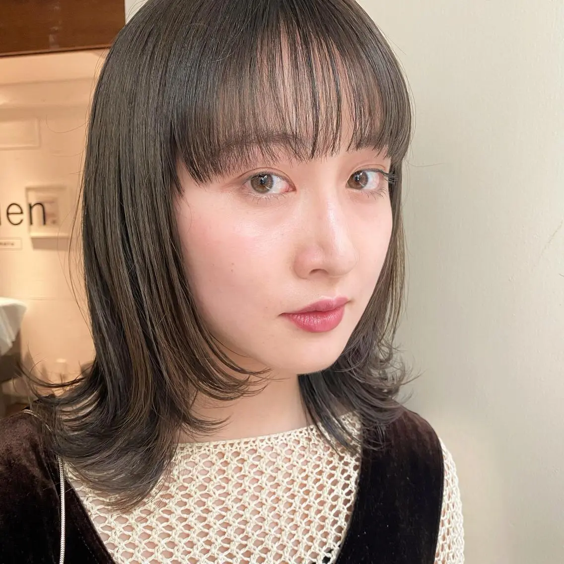 🤎乾かすだけでキマるカット🤎+トレンドを抑えた透け感たっぷりヘアカラー✨✨+炭酸泉ヘッドスパ🛁の写真
