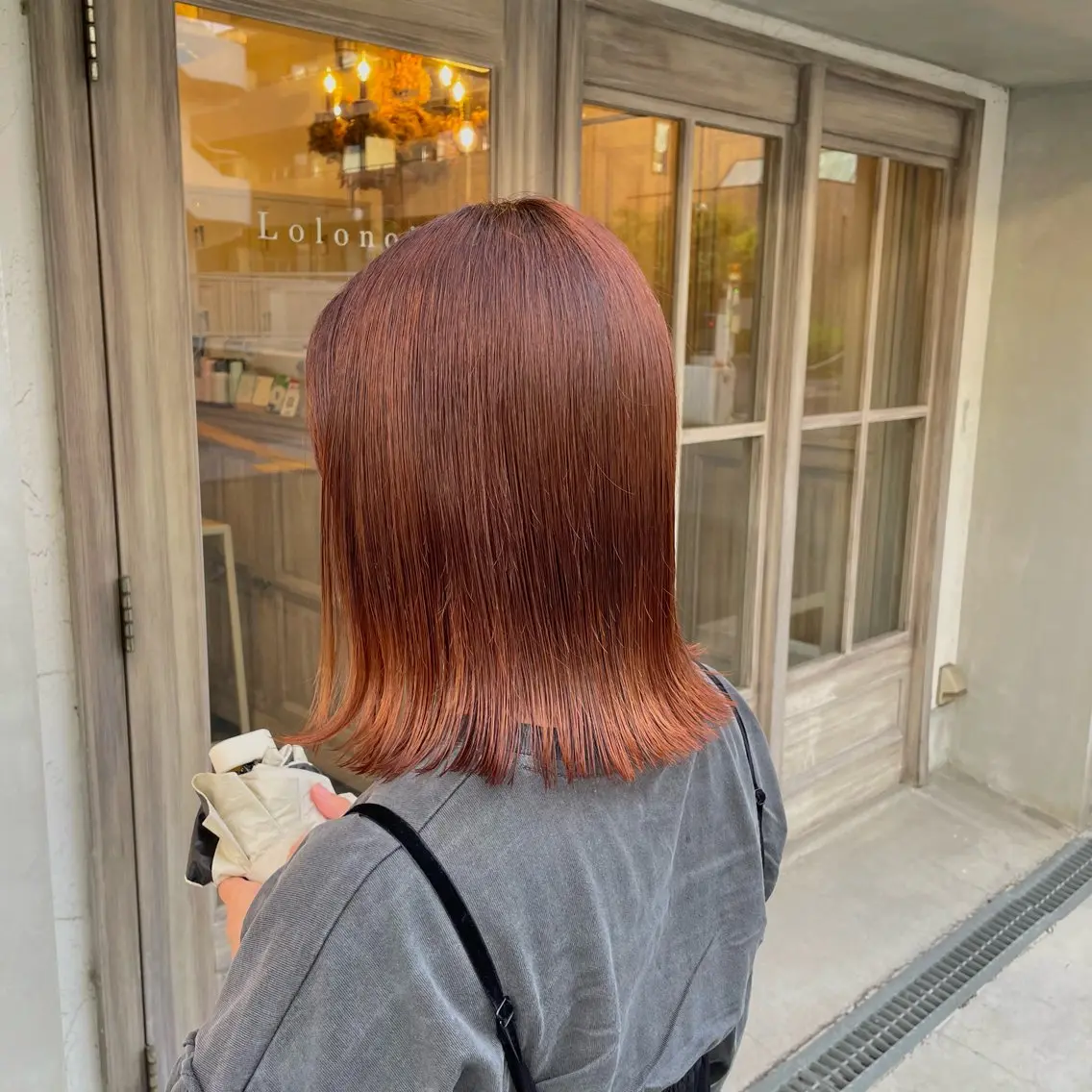 ミディアム ボブ 髪質改善 カット ヘアカラー 【脱白髪染め】【髪質 改善】仲井槙一のヘアスタイル