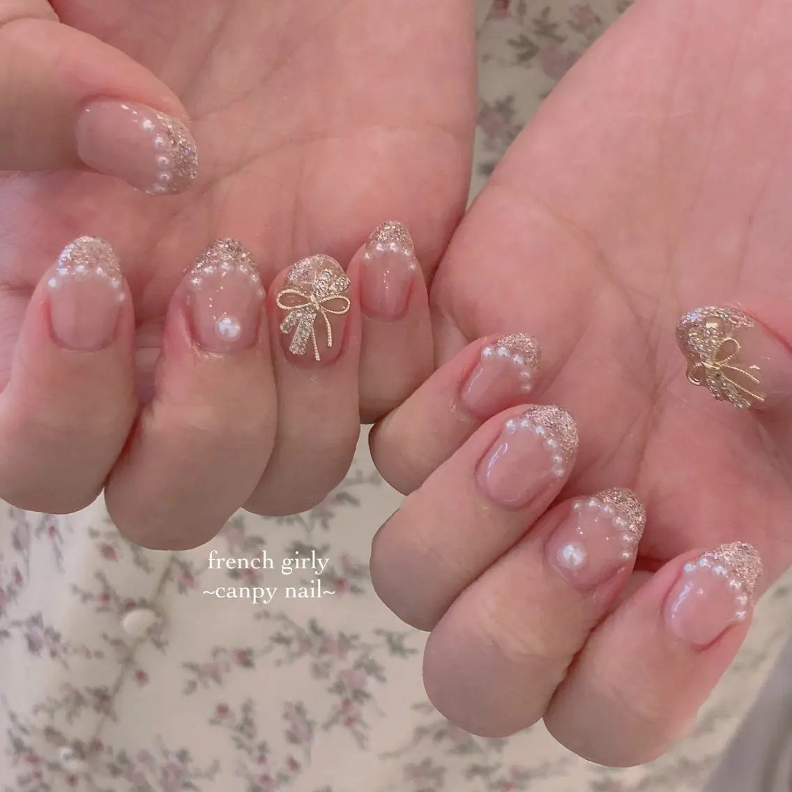 ネイル ハンドネイル 韓国ネイル/ワンホン ネイル🎀表参道3分のネイルデザイン