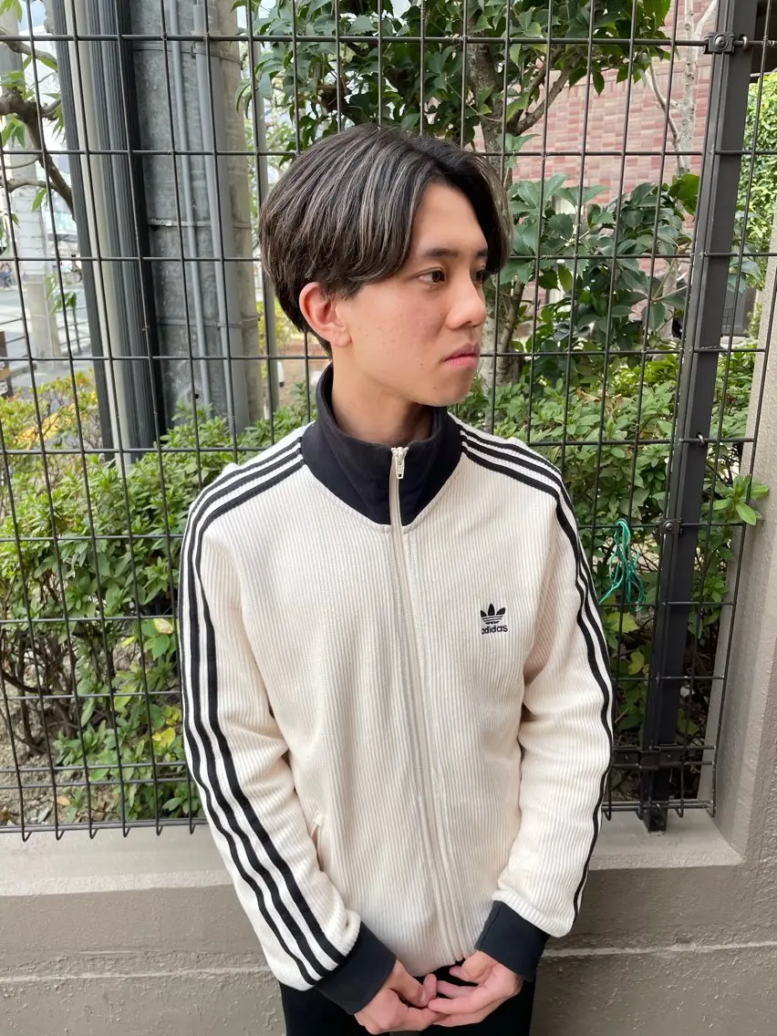 メンズ 椙本健太 シールエクステのヘアスタイル