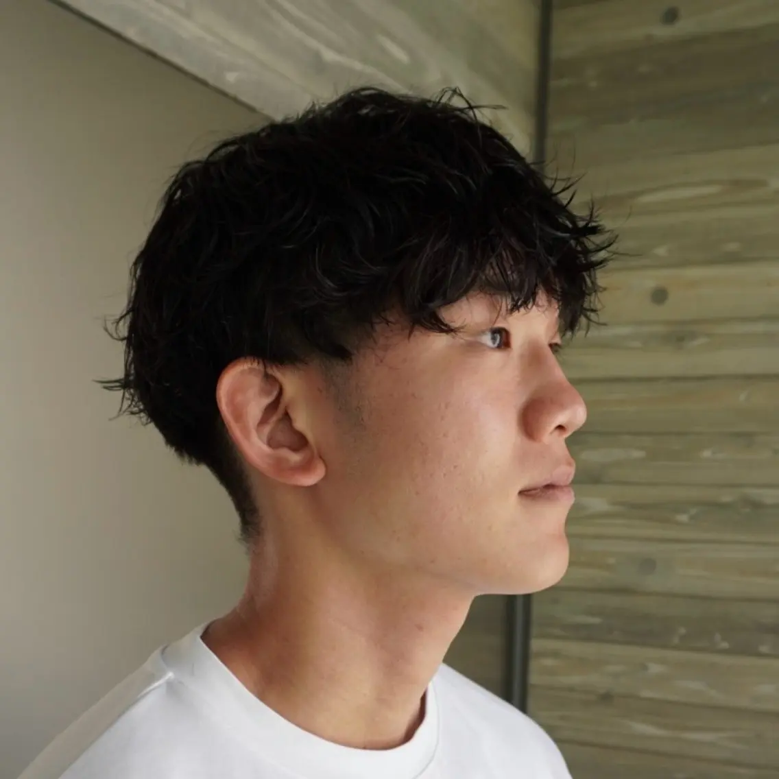 パーマ メンズ カット パーマ 【メンズ特化美容師】 RYO／梅田のヘアスタイル