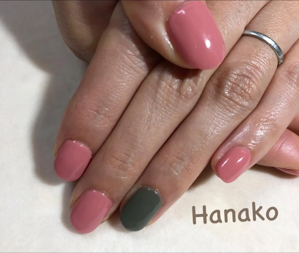 ネイル お絵描きネイル Hanakoのネイルデザイン