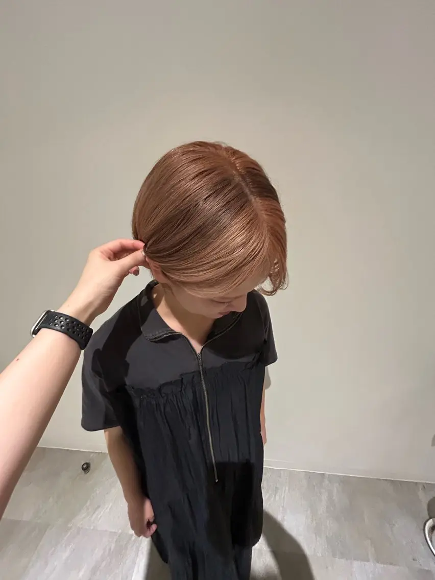 ショート カラー デザインカラー ヘアカラー 小森 永のヘアスタイル