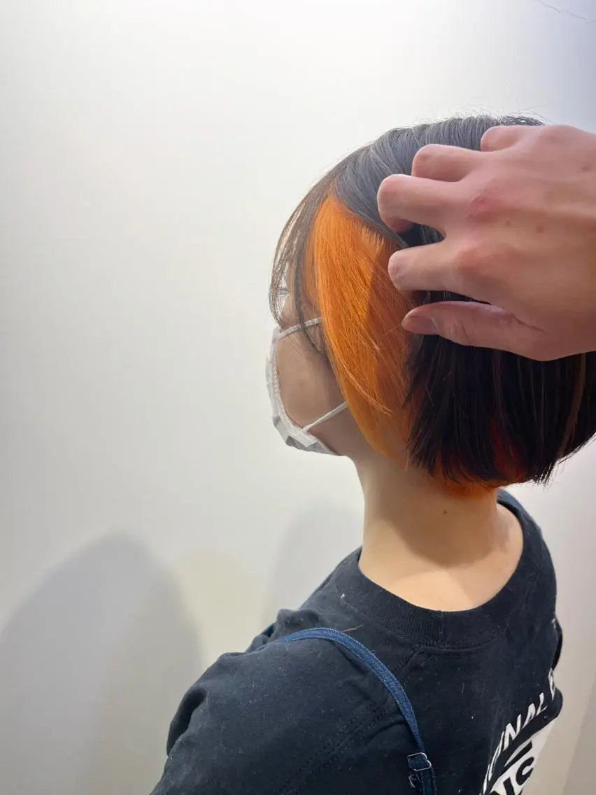 インナーカラー(ブリーチ込み)+トリートメント🤩の写真