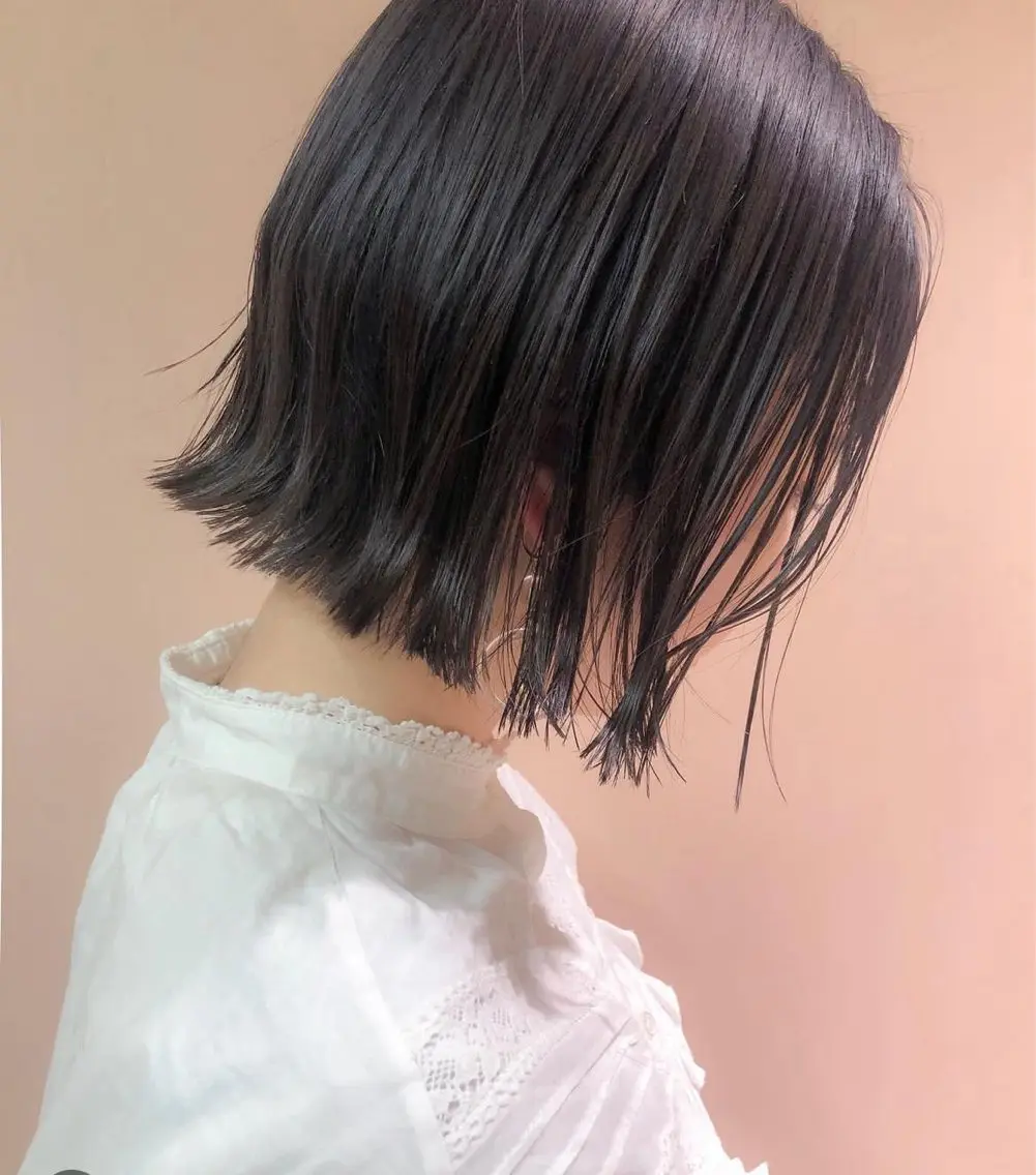 🩶ボブカット➕うる艶保湿トリートメントの写真
