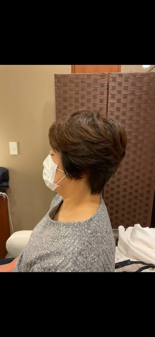ショート 町田 晴香のヘアスタイル