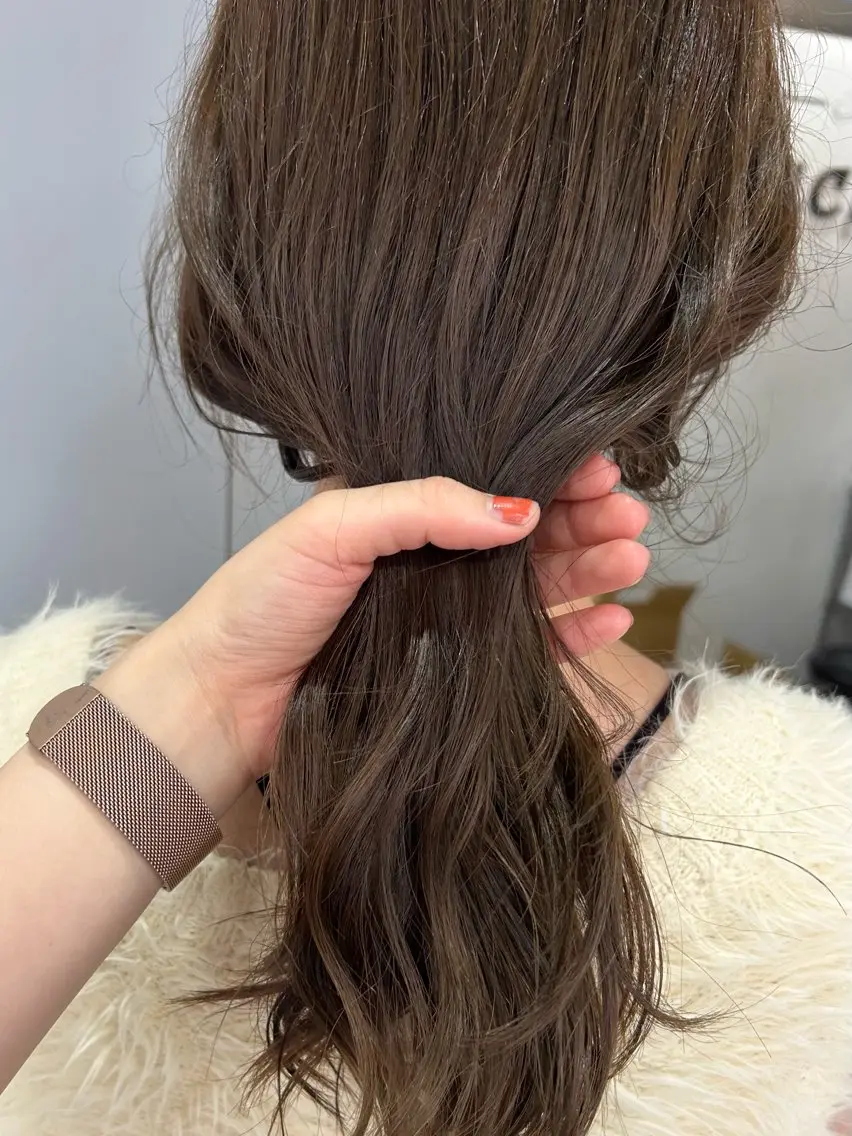 セミロング hana _のヘアスタイル