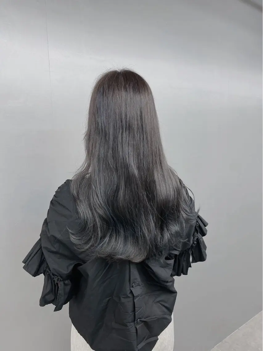 ミディアム ヘアカラー ベージュ/グレージュ 🧸あやか/表参道のヘアスタイル