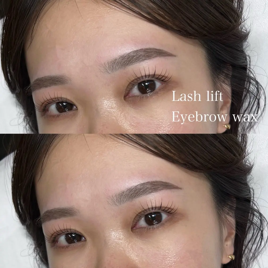 🎀眉毛ワックス&間引き&次世代まつげパーマ👀🎀の写真