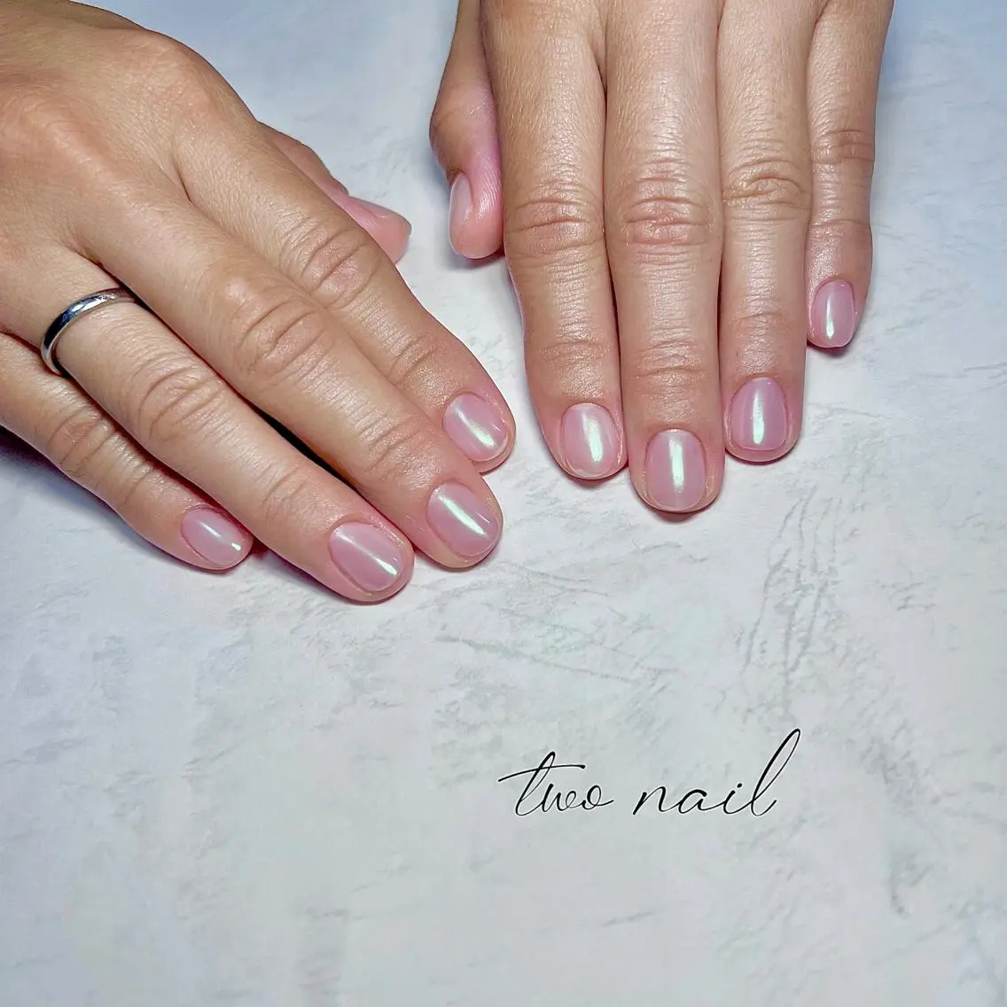 ネイル アートネイル オーロラネイル フットネイル ハート ニュアンスネイル ハンドネイル two nailのネイルデザイン