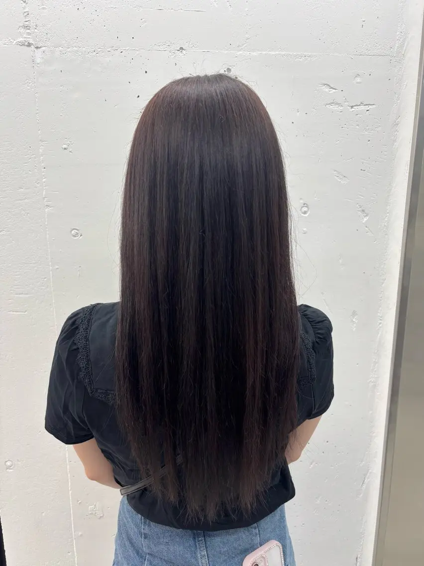 ロング カラー ダークグレー ダークグレージュ グレージュ 🌼あいり🌼 JILLSTUDIOのヘアスタイル