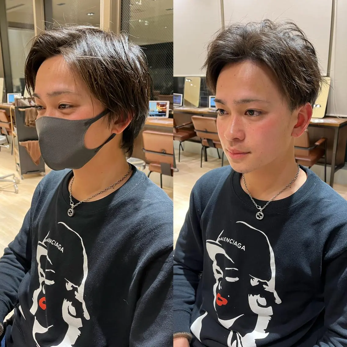 メンズ 早朝セット☀️ レイヤー/Momoのヘアスタイル