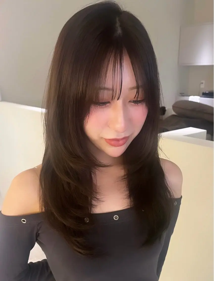 【営業後19:00~カットモデル🪄】韓国レイヤーカット✧*。シャンプーブロー込!の写真