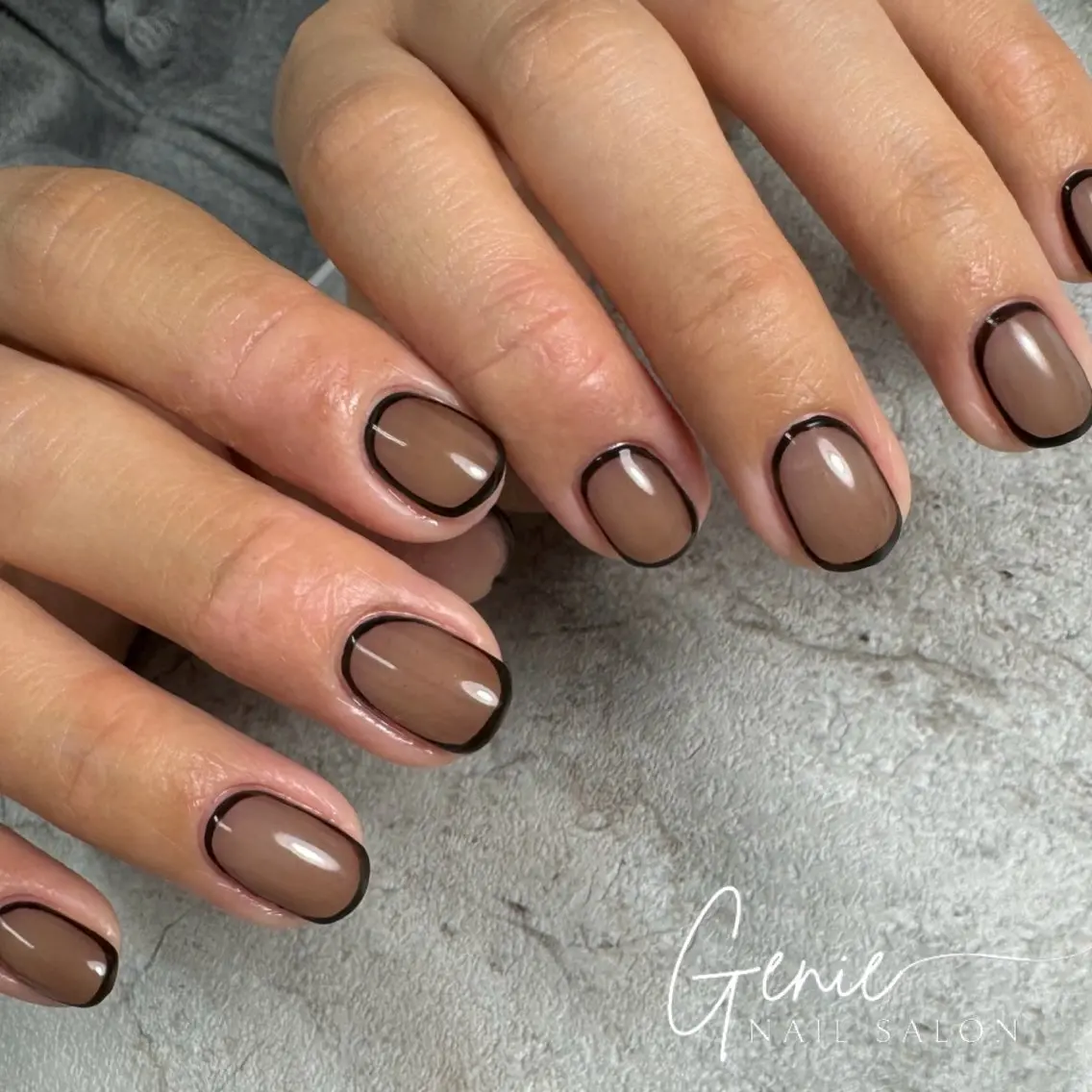 ネイル シンプルネイル Nail salon Genieのネイルデザイン