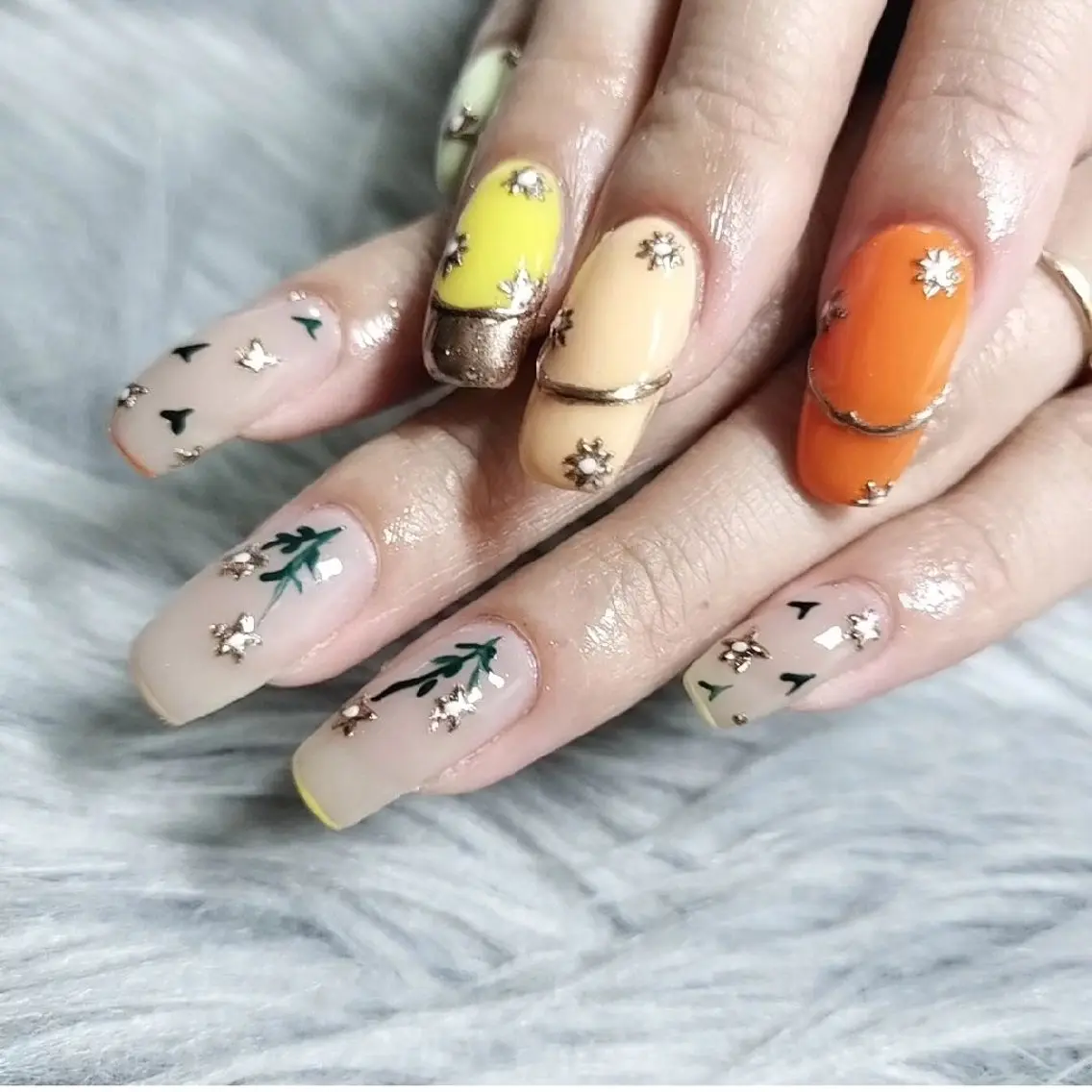 ネイル ハンドネイル Kame_ nail🐢💕のネイルデザイン