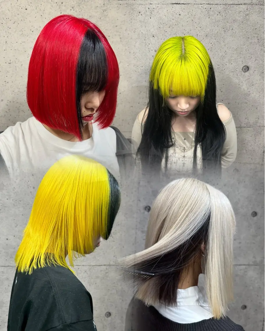 【1番人気】色落ちまで綺麗なブリーチカラー(ブリーチ+カラー◎)の写真
