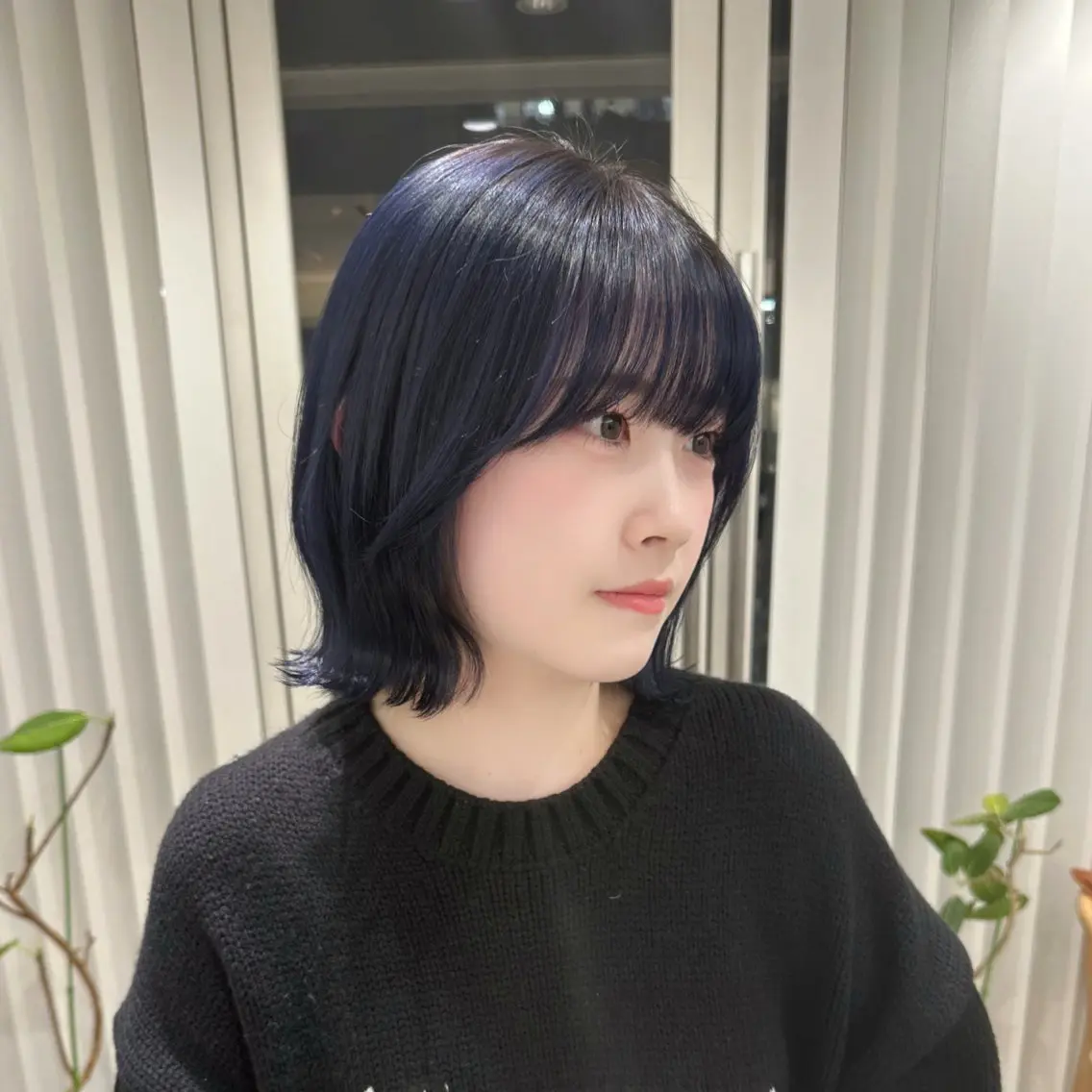 ミディアム カラー ヘアアレンジ 🐰あみ【艶カラー/ 縮毛矯正】🫧のヘアスタイル