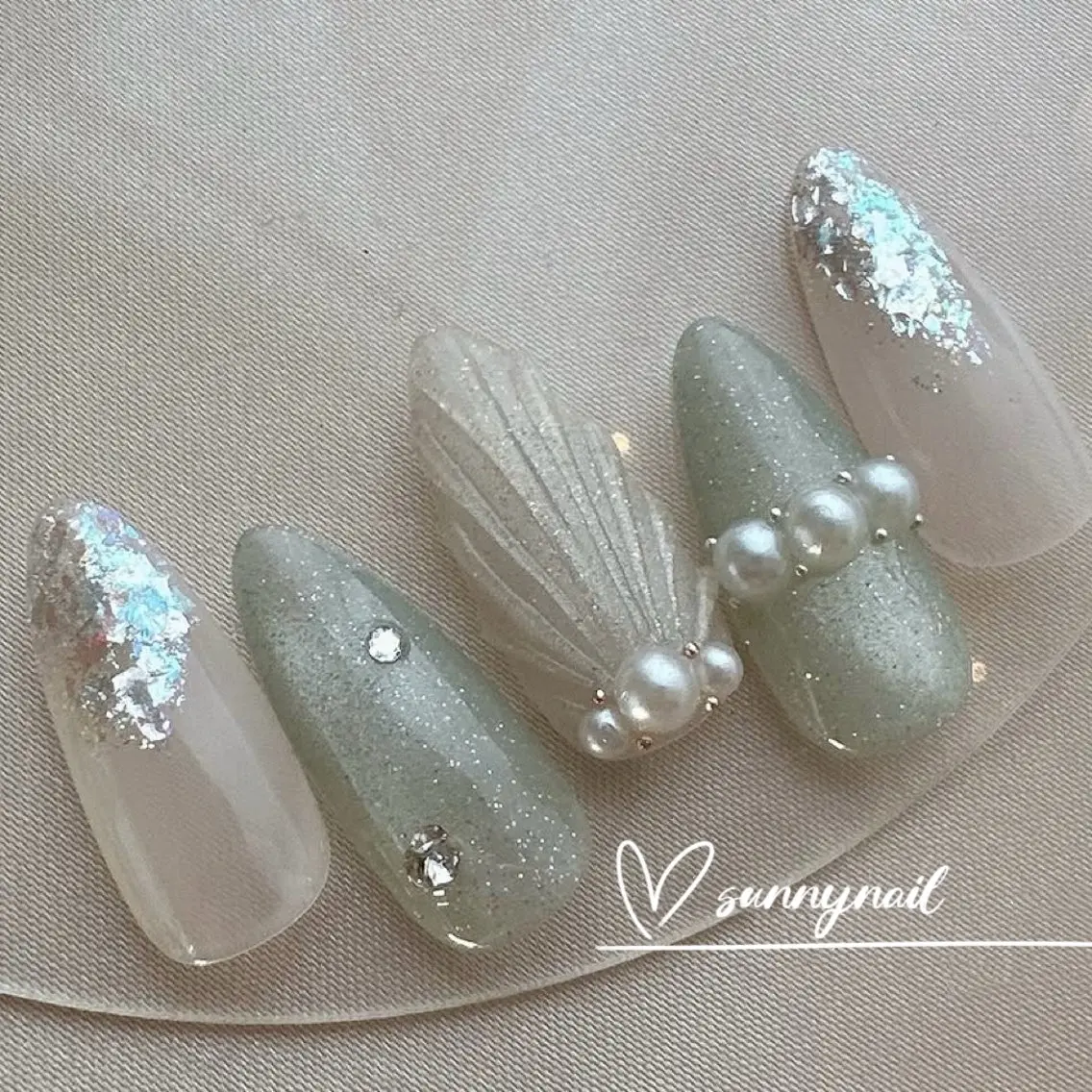 ネイル ハンドネイル ハンドケア sunnynail 小桃のネイルデザイン